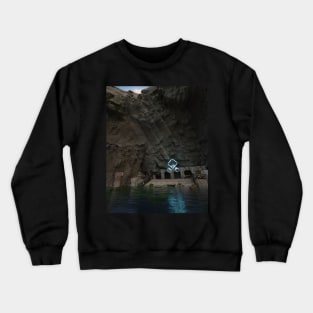 Glowing Cave Object Crewneck Sweatshirt